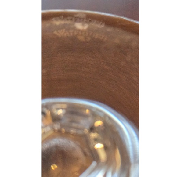 Waterford Crystal Lismore Perfume Bottle with Stopper Pedestal Base Clear Irish - Picture 3 of 10